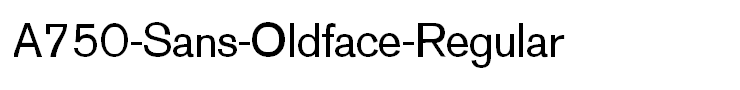 A750-Sans-Oldface-Regular