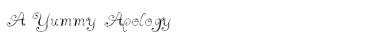 A Yummy Apology