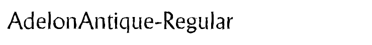 AdelonAntique-Regular