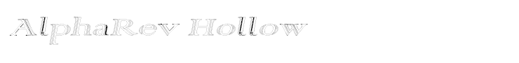 AlphaRev Hollow