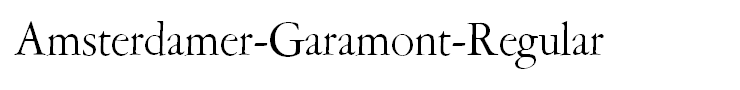 Amsterdamer-Garamont-Regular