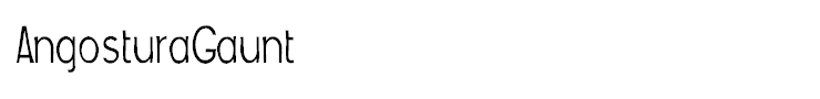 AngosturaGaunt