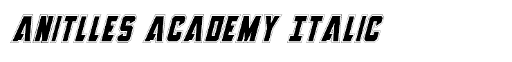 Anitlles Academy Italic
