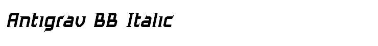 Antigrav BB Italic