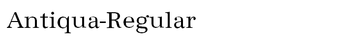 Antiqua-Regular