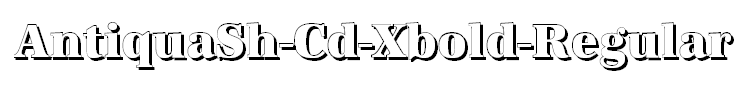 AntiquaSh-Cd-Xbold-Regular