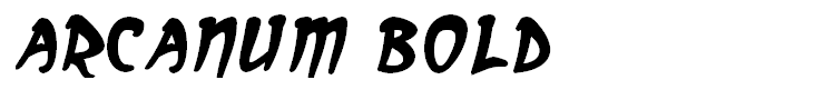 Arcanum Bold