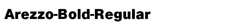 Arezzo-Bold-Regular