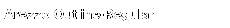 Arezzo-Outline-Regular