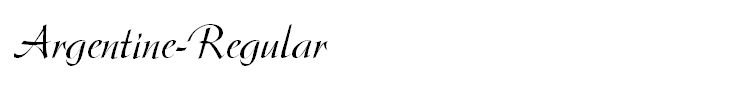 Argentine-Regular