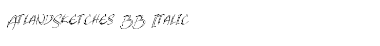 AtlandSketches BB Italic