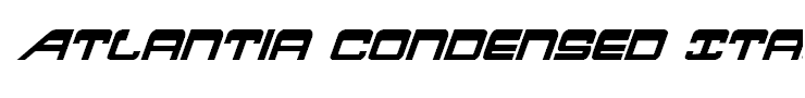 Atlantia Condensed Italic