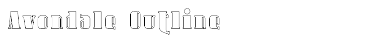 Avondale Outline