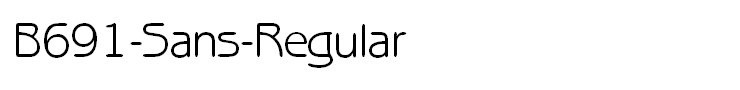 B691-Sans-Regular