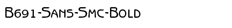 B691-Sans-Smc-Bold
