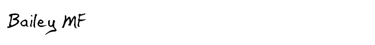 Bailey MF