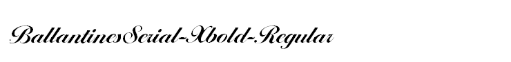 BallantinesSerial-Xbold-Regular