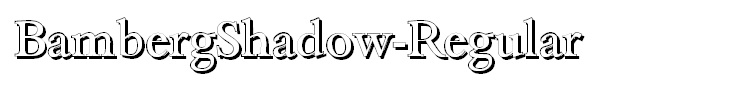 BambergShadow-Regular
