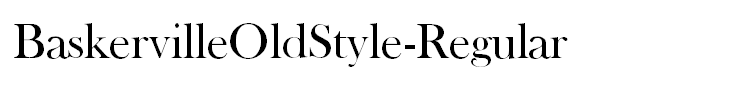 BaskervilleOldStyle-Regular