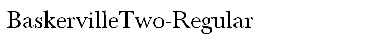 BaskervilleTwo-Regular