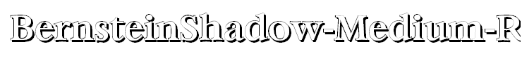 BernsteinShadow-Medium-Regular