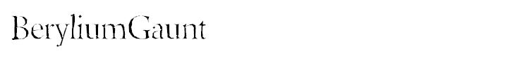 BeryliumGaunt