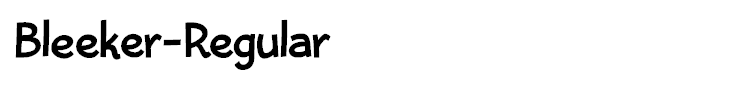 Bleeker-Regular