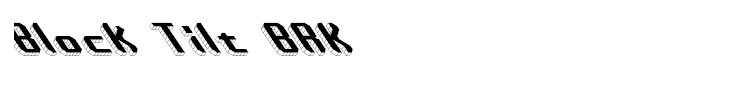 Block Tilt BRK