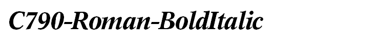 C790-Roman-BoldItalic