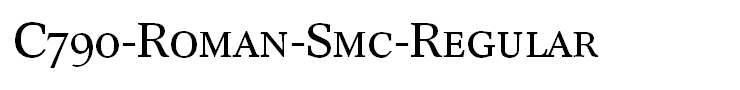 C790-Roman-Smc-Regular
