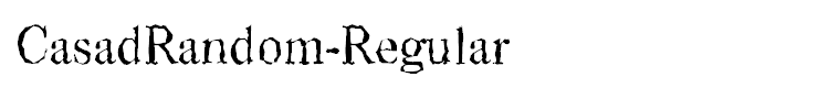 CasadRandom-Regular