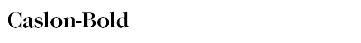Caslon-Bold