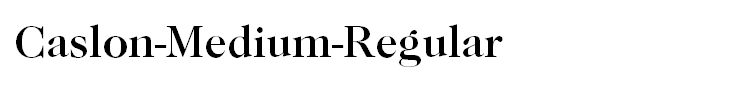 Caslon-Medium-Regular
