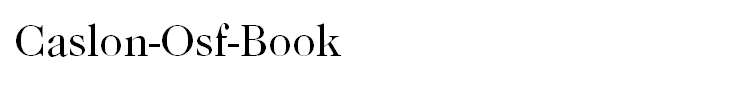 Caslon-Osf-Book