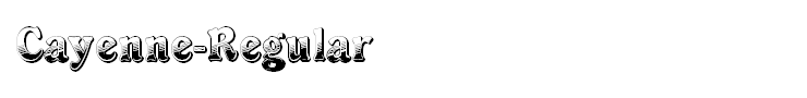 Cayenne-Regular