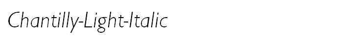 Chantilly-Light-Italic