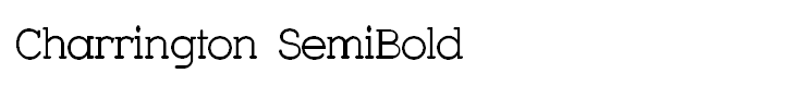 Charrington SemiBold