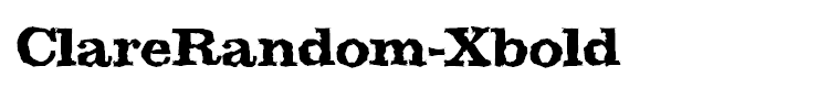 ClareRandom-Xbold