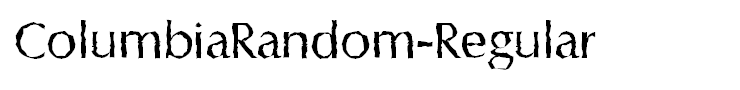ColumbiaRandom-Regular