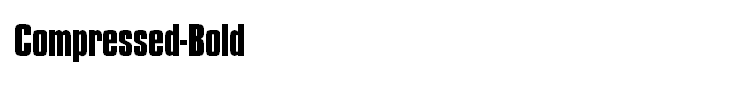 Compressed-Bold