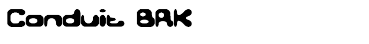 Conduit BRK