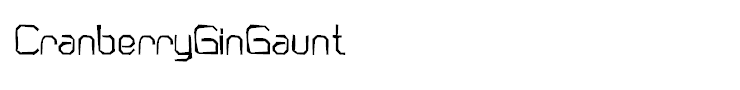 CranberryGinGaunt