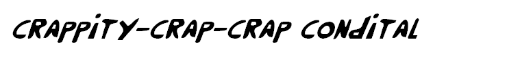 Crappity-Crap-Crap CondItal