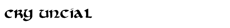 Cry Uncial