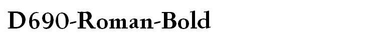 D690-Roman-Bold