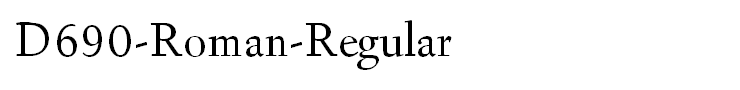 D690-Roman-Regular