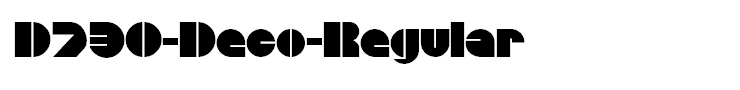 D730-Deco-Regular
