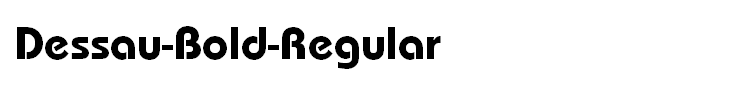 Dessau-Bold-Regular