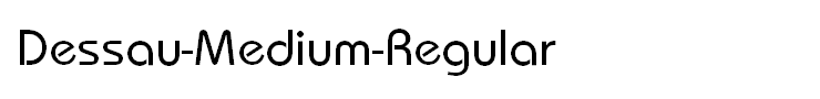 Dessau-Medium-Regular