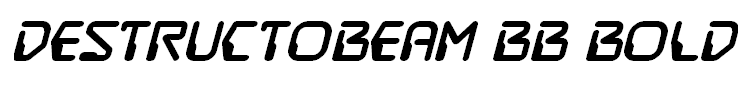 DestructoBeam BB Bold